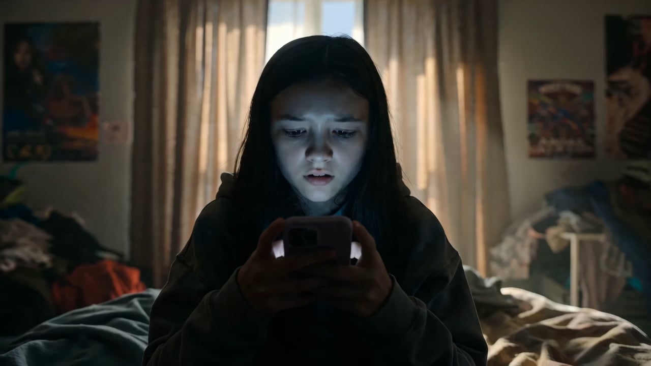 Still from Spec Ad — Online Safety — A pitch piece for a community organisation protecting teenage kids from online bullying.